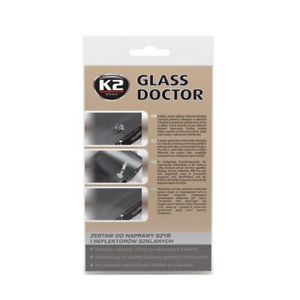 K2 GLASS doctor set na opravu čelného sklo a reflektorov 0,8ml