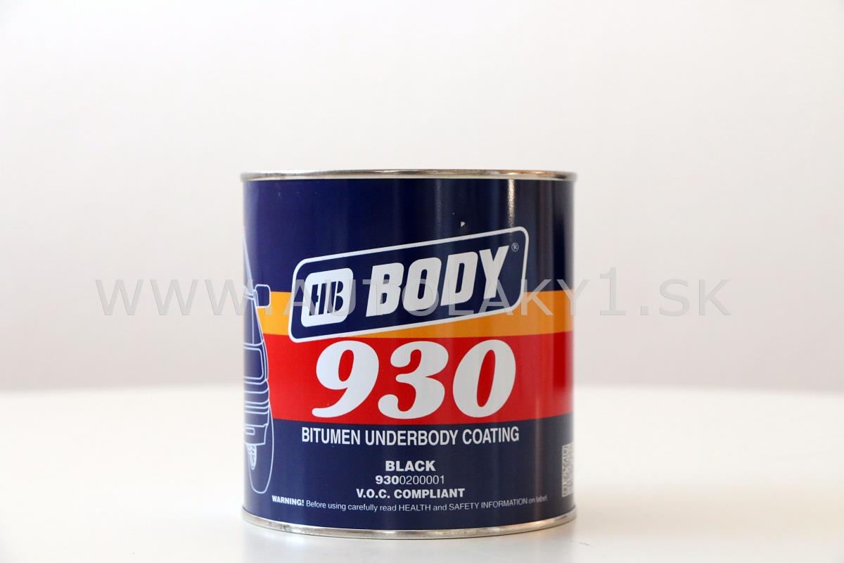 BODY 930 Ochrana na podvozky čierny 1kg