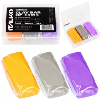 Italko clay bar set hlina 150g