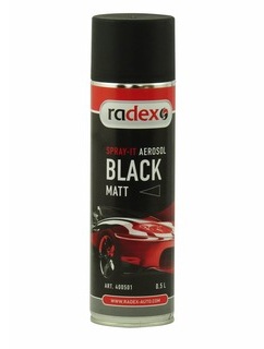 RADEX Čierny matný 500ml