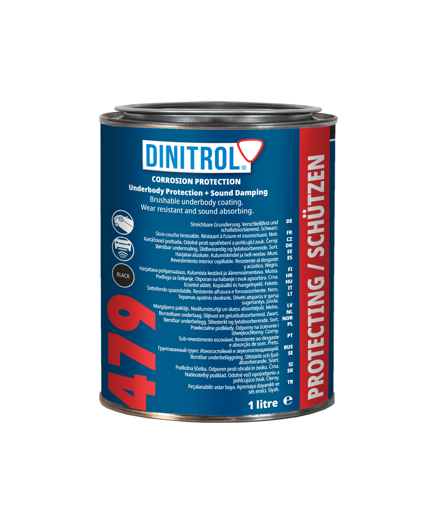 DINITROL 479 čierna 1L