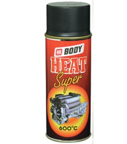 HB BODY 420 super heat - Sprej na vysoké teploty čierny matný 400ml