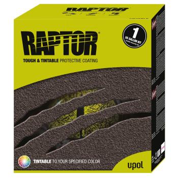 U-POL RAPTOR KIT 3,8L- tónovateľný/číry