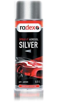 RADEX Strieborný na disky 500ml