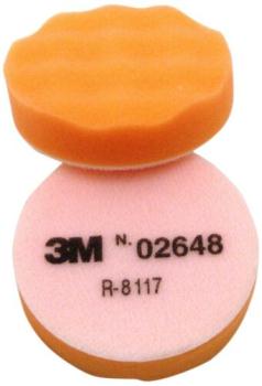 3M 02648 oranžový leštiaci penový kotúč 82,5mm