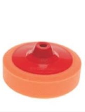 RADEX Leštiaci kotúč na závit 150mm oranžový stredný