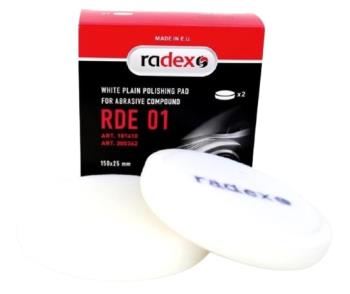 RADEX RDE01 Leštiaci kotúč biely 150mm