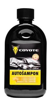 COYOTE Autošampón s voskom 500ml