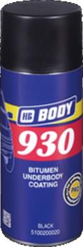 HB BODY 930 bitumen povlak čierny 400ml