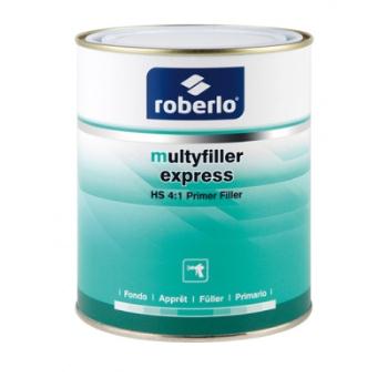 Roberlo plnič 4:1 multifiller tmavosivý 4L + tužidlo pomalé 1L