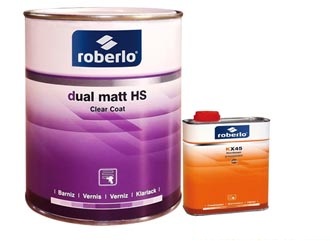 Roberlo Bezfarebný lak dual matt 1L + tužidlo 0,5L