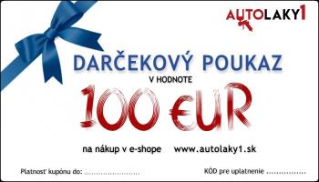 Darčekový poukaz 100€