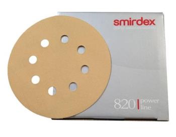 SMIRDEX Brúsny kruh 125mm 8 dier