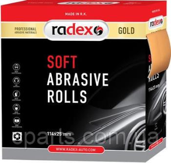 RADEX GOLD Brúsny papier na mäkkej podložke P240 rola